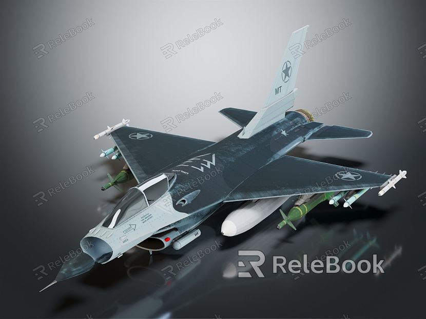 Modern Fighter Fighting Falcon model