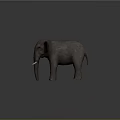 Polished Elephant Sculpture As Stylish Home Decor Furniture Piece