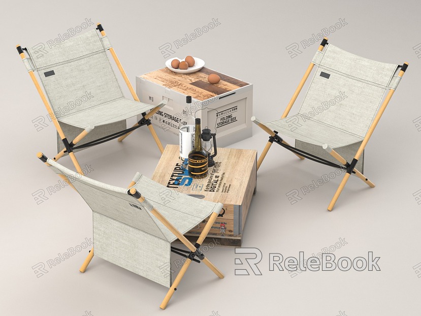 Outdoor Table and Chair Combination Outdoor Camping Leisure Table and Chair Outdoor Table and Chair Combination Table and Chair model