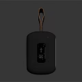 Bluetooth Wireless Portable Headphone Speaker With Black Starry Pattern Hanging Strap And Top Controls