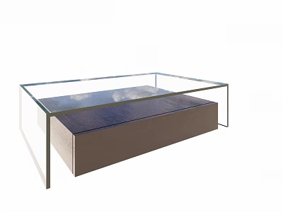 Modern coffee table 3d model