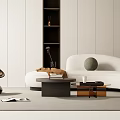 Modern Sofa Coffee Table Combination Sofa Coffee Table 3d model