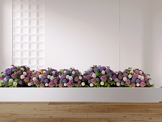 Modern Flower Box 3d model