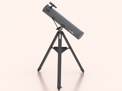 telescope tripod astronomical telescope 3d model