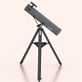 telescope tripod astronomical telescope 3d model