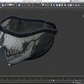 Mask Fashion Mask Fashion Mask Gangster Mask Shrewd Bandit Mask Headgear Balaclava Hat Low Face Low Number Low Model Simple Model Game Realistic 3d model