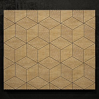 Modern Decorative Board 3d model