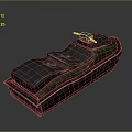 Stylish Green And Black Motorboat With Streamlined Design And Comfortable Seats