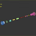 Modern Parts Sci-Fi Items Sci-Fi Components High-Tech Components Sci-Fi Equipment 3d model