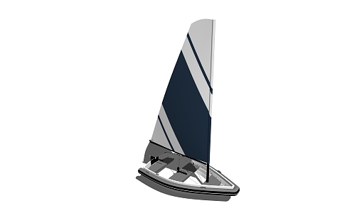 Modern Sailing 3d model