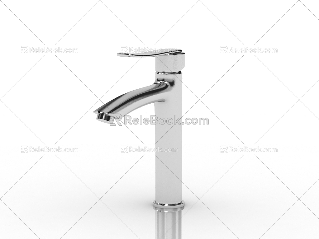 Modern faucet 3d model