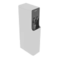 Modern Water Dispenser With Hot Cold Taps And Glass Cup Holder For Home Office Daily Use