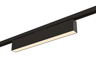 Modern Black Downlights And Spotlights Sleek LED Design For Contemporary Interior Lighting 3d model