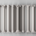 Jane's Roman Column 3d model