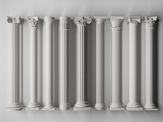 Jane's Roman Column 3d model