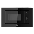 Black Built In Electrolux Microwave With Digital Control Panel And
