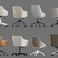 Modern Leisure Chair Design With Various Fabric Styles And Swivel Metal Bases