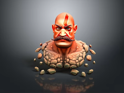 Western Samurai Western Warrior Western Hero Western Warrior Knight Hero Ancient Warrior Paladin 3d model