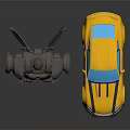 Modern Transformers Gauda Warrior Gauda Mecha Warrior 3d model