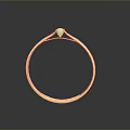 Elegant Gold Bracelet With Minimalist Design And Sparkling Diamond Accent