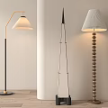 Modern Floor Lamps With Unique Designs And Different Structures For Home Decor 3d model