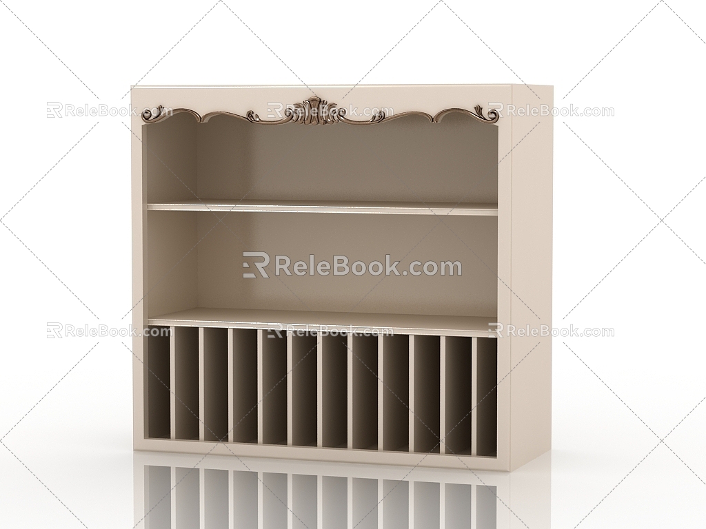 Jane European Cabinet Cupboard 3d model