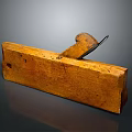 Vintage Wooden Hand Plane Carpentry Tool With Wooden Body And Metal Blade