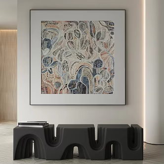 decorative painting 3d model