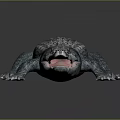 Crocodile Alligator Nile Crocodile carnivore reptile cold-blooded animal reptile 3d model