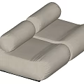 Multiplayer Sofa Single Sofa 3d model