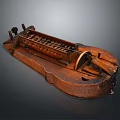 Violin Violin Cartoon Violin Animation Violin Instrument String Western Instrument 3d model
