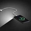 Mobile phone charging mobile phone 3d model