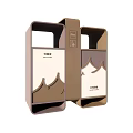 Public Trash Bins For Recycling And Other Waste Sorting With Brown Wave Shaped Roof Design
