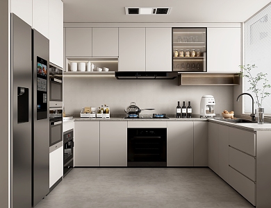 Modern Kitchen 3d model