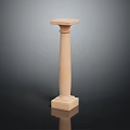 Modern Columns Stone Columns Stone Columns 3d model