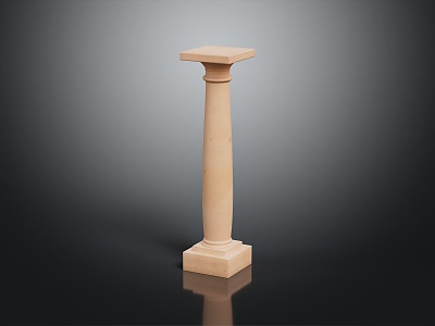 Modern Columns Stone Columns Stone Columns 3d model