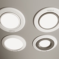 Modern downlight spotlight combination downlight spotlight 3d model