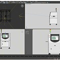 SMT workshop equipment Automatic AOI testing equipment 3d model