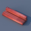 Tool ruler 3D model 3d model