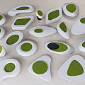 Modern Tree Pool Landscape Seat Park Wide View Pool Flower Pool Planting Pool 3d model