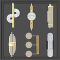 Modern Wall Lamps with Diverse Stylish Designs and Metallic Finishes for Home Decor