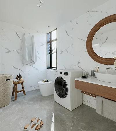 Nordic Toilet 3d model