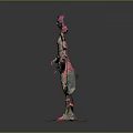 Detailed Batman Statue With Armored Costume Red Helmet Cape And Base