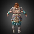 Primitive Man Savage Man 3d model