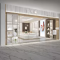 Luxury Jewelry Store Interior Design With Glass Display Cases And Elegant Lighting Fixtures