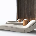 Pool Lounger 3d model