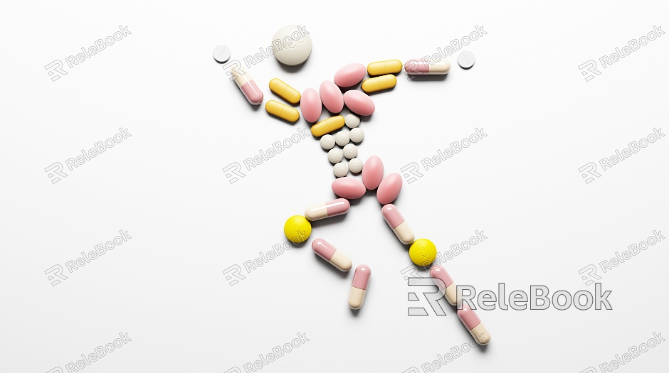 Modern Pill Creative Pill Enterprise Commercial model