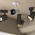 Modern Downlight Spotlight 3d model