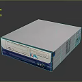 IBM Desktop Server Unit With White Blue Casing And CD Drive Interface