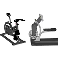 Fitness Equipment Including Spin Bikes And Leg Exercisers For Home Workout Use